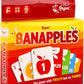 Regal Games Banapples Fun Card Game Set for Kids, Teens & Adults - 2-4 Player Card Games - Fun & Travel Playing Cards for Game Night (4 Decks, 40 Cards Each)