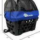 BiKASE Durable Dog Bike Basket & Carrier, Rear Mount Pet Basket for Bikes with Super Comfort Mat and Cover, Ideal for Small Dogs and Cats up to 12 lbs