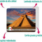 Menique Explore The World Memory Matching Game – Spanish Edition – 100 Cards (50 Pairs) with Iconic Landmarks, Country & Flag – Educational Geography Game in Spanish.