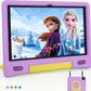 JREN Kids Table 10.1" ｜Android 14 Tablet for Kids｜64GB Storage｜Octa-Core｜WiFi ｜Cameras｜Parental Control｜Kids Content｜Case Included Great Gift for Children Ages 3-12 Years Old Purple