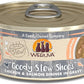 Weruva Classic Cat Stews!, Goody Stew Shoes with Chicken & Salmon in Gravy, 5.5oz Can (Pack of 8)