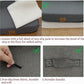 Dog Stair ramp for 30 inch high beds. 6-Step Dog Stair Ramp for 20 to 36 Inch Sofa Beds. Pet Steps for Small, Medium and Large Dogs. Non-Slip, Balanced and Portable. Multifunctional 6 Steps, Gray.