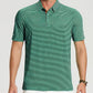 Golf Shirts for Men - Moisture Wicking Short Sleeve Performance Sport Casual Striped Collared Mens Polo Shirt