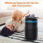 AIRROMI Air Purifier for Bedroom Home,HEPA Filter,Covers Upto 549 Ft²,Quiet 360°intake Air Cleaner with Fragrance ponge for Better Sleep,Night Light,Filters Smoke,Pet Dander,Allergies,Dust,A2005 Black