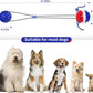 Interactive Dog Toys - Aggressive Chewer Suction Cup Tug of War, Indestructible Puzzle Toys & Treat Dispensing Ball for Dog Enrichment
