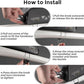 ROCKBROS Top Tube Bike Bag Waterproof Bike Frame Bag Lightweight Buckle Lock Design TPU Material Top Tube Bag Easy Install Cycling Top Tube Front Frame Pack 1L Capacity