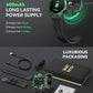 SOUYIE Men's Luxury Smart Watch - 1.43" AMOLED Display Smartwatch with HD Bluetooth Calling, 400mAh 30-Day Battery, 100+ Sports Modes, Health Monitor with Metal/Silicone Straps for Android iPhone