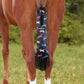 Harrison Howard Smooth Lightweight Adjustable Fastener Nylon Horse Tail Bag with Fringe