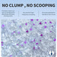 Cat Litter Crystals No Clumping Odor Control Kitty Litter Non-Clumping No scooping Low Dust, Low Tracking, Dehydrates Waste Lavender - 25.8 lbs (6 x 4.3 lb Packs)