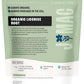 J MAC BOTANICALS Organic Licorice Root Tea, Cut and Sifted, Dried Herb, regaliz Raiz organico