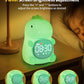 MASHI Kids Alarm Clock, Toddler Sleep Training Clock with Sun & Moon, Sleep Sound Machine, Night Lights, Ok to Wake Dinosaur Clock, Gift Ideas for Kids Child