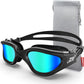 ZIONOR G1 Polarized Swimming Goggles for Unisex Adult Women Anti Fog 100% Anti UV Diving Goggles