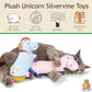 Silvervine Unicorn 2-Pack Organic Catnip Substitute Toys for Cats & Kittens | 100% All-Natural Wild Harvested | 2 Refillable Unicorn Kicker Cat Toys