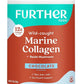 Further Food Chocolate Marine Collagen Peptides Powder, Wild Caught, Sustainable, Type 1, 2 & 3 Collagen, Gut + Joint Support, Hair, Skin, Nails, Sugar-Free 7.41 oz