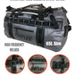 UNPLUG Ultimate Adventure Bag | 1680D Heavy Duty Waterproof Bag | Large Travel Duffle Bag which can be Used for Camping, Motorcycling, Boating, or Hunting