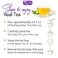 TOG999, Premium 30 Lavender Flower Tea Bags, 100% Natural & Pure from Lavender Flowers. Loose Flower Lavender Herbal Tea. Lavender Flower Tea. No Sugar, No Caffeine, No Gluten, Vegan.