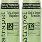 Natrapel Tick & Insect Repellent Eco-Spray - Bug Spray with 20% Picaridin - Family Protection Against Mosquitoes, Ticks & More - Up to 12 Hours of Protection - 6 oz (2 Pack)