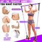 Pilates Bar Kit with Resistance Bands,Pilates Bar with Stackable Bands Workout Equipment for Legs,Hip,Waist and Arm,Exercise Fitness Equipment for Women & Men Home Gym Yoga Pilates