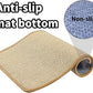 PODOO Bunny Scratch Pads, Sisal Rabbit Scratching Pad, Natural Rabbit Resting Mats for Cages, Forage Grass Mat Indoor Essentials Accessories for Guinea Pig Cat (3Pcs, 15.7x11.8 inches)