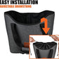 Ibera Bike Bag MIK Shopping Bag 17L - Clip-On bike Bags For Bicycles for Groceries up to 22 lbs (10 kg) - Reusable, Reinforced & Weather-Resistant - Durable Bike Rack bag ONLY FOR MIK RACKS