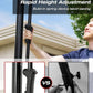 Basketball Hoop Outdoor with 45 Inch Shatterproof Backboard, Portable Basketball Goal System 4.8-10ft Height Adjustable for Kids, Youth, Adults, Backyard/Driveway/Indoor