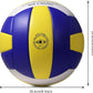 Official Size 5 Volleyball, Soft Indoor Outdoor Volleyball for Game Gym Training Beach Play, 2 Pcs Per Pack with Pump Kit
