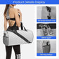 C&F BOGMOST Small Gym Bag for Travel & Duffel - 20 Inch Lightweight Carry On Bag for Men & Women, Mini Duffel Bag,Perfect for Sports, Weekend Trips, and Overnight Stays, Grey