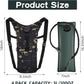 4 Pack Tactical Hydration Backpack with 3L Water Bladder Military Daypack Water Backpack Lightweight Hydration Back Pack for Running Cycling Climbing Hiking for Men Women
