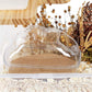 BUCATSTATE Hamster Sand Bath Container Large Hamster Toilet with Scoop Set Dust Bust Accessories for Small Animals (Transparent, Medium)