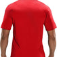MIER Men's Dry Fit Workout T-Shirts Athletic Running Tee Short Sleeve Crew Neck Gym Tops, Polyester, Moisture Wicking