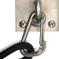 Canine Hitch- Secure Dog Leash Parking Indoor- Outdoor Wall Hook with EZ Clip - Tie Out Stainless Steel - Practical Lead Management for Home & Business