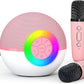 Karaoke Microphone Machine Toys for Kids Adults, Mini Portable Bluetooth Speaker with 2 Wireless Mics, Christmas Birthday Gifts for Boys Girls Ages 3 4 5 6 7 8 9 10 11 12+ Year (Pink)