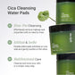 Meebak Cica Cleansing Water Pads | Makeup Remover Pads | Face Cleansing Wipes | Exfoliation Toner Pad | Hydrating & Toning for Sensitive Skin - 80ct