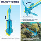 Dreizack Kayak Anchor Kit, 3.5 lb Folding Grapnel Boat Anchor Trolley Accessories with 40ft Rope and PVC Buoy for Fishing Kayaks SUP Paddle Boards Canoes Jet Ski PWC Inflatable Small Boats