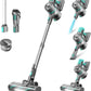 DEVOAC S10K Cordless Vacuum Cleaner, 45Kpa 50mins Lightweight Stick Vacuum with Powerful Suction for Home, Rechargeable, Self-Standing, Handheld Vacuum Cleaners for Hardwood Floors, Carpets, Pet Hair