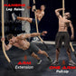 Climbing Rope Gym Workout - 1.5 Inch Diameter 10FT 15FT 20FT 25FT 30FT 35FT Heavy Duty Jute Thick Ropes for Adults Strength Training Outdoor Tree Swing Indoor Home Fitness Exercise