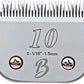 Detachable A Series 10 Blade Dog Grooming Cut Length 1/16" / 1.5mm Japanese Carbonized Steel Dog Grooming Blades 10 (Compatible A5 Series Clippers for Dogs Horses(B10)