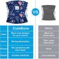 CuteBone Dog Diapers Male Belly Bands 3 Pack for Male Dogs Reusable Puppy Wraps DM66XS