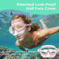 Swim Goggles for Kids 3-15 with Earplugs Large Frame Anti-Fog/UV Swimming Goggles for Boys Girls Toddler 2PCS