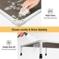 Veehoo Chew Proof Elevated Dog Bed - Cooling Raised Pet Cot - Silver Aluminum Frame and Durable Textilene Mesh Fabric, Unique Designed No-Slip Feet for Indoor or Outdoor Use, Brown, Medium, CWC2003
