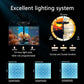 Aquarium Light –A036 Reef Tank Light 36 Watts Saltwater Light with Touch Control, Reef Lights for Coral Reef Nano Fish Tank Marine Tanks with Timer & Screen