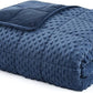 L'AGRATY Weighted Blanket for Adult - 60"x80" 20lbs Minky Dots Heavy Blanket with Glass Beads: Soft Breathable for All-Season Summer Fall Winter Thick Comfort for Sleeping