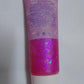Go Ho Hot Pink Face Body Glitter Gel,Singer Concerts Hot Pink Face Paint Makeup,Holographic Chunky Sequins Glitters for Eye Lip Hair Nails,Festival Rave Accessories,52g