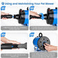 Dog Dryer, 5.2HP/3800W High Velocity Dog Hair Dryer with 4 Nozzles, Stepless Adjustable Speed & Temperature Control, Low Noise Professional Dog Grooming Dryer (Blue)