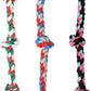 Mammoth Flossy Chews Rope Tug – Premium Cotton-Poly Tug Toy for Dogs – Interactive Rope Toy (Colors May Vary)