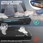 FUNMILY Smallest Walking Pad with 5% Incline, 2 in 1 Under Desk Treadmill for Home Office, 2.5 HP Mini Compact Walking Treadmill, Installation-Free/300lbs Weight Capacity/Unique Lighting Design