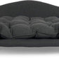 Christopher Knight Home Elroy Orthopedic Dog Bed, Elevated Dog Sofa Bed for Small Dog, Supportive Foam Pet Couch Bed with Wooden Legs, Modern Pet Sofa Bed, Dark Gray
