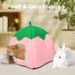 Guinea Pig Hideout Bed Rabbit House Cave Accessories Cozy Hide-Out for Bunny Hedgehog Ferret Chinchilla&Other Small Animals