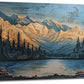 Extra Large Wall Art Mountain Forest Canvas Living Room Cabin Country Pictures Framed Prints Oversize Wall Decor Big Painting Artwork for Bedroom Dining Office Home 60"x30"