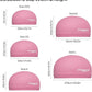 COOLMATE Fabric Swim Cap for Adult Women Men Kid 3 4 6 8 14 16, Silicone Water Resistant Layer, Cloth Swim Cap Gifts for Swimmers, Lightweight for Pool, Lap Swimming (1 pc)